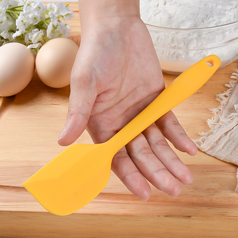 Small All-Inclusive Silicone Scraper Integrated Butter Scraper Cake Butter Knife Baking Tool