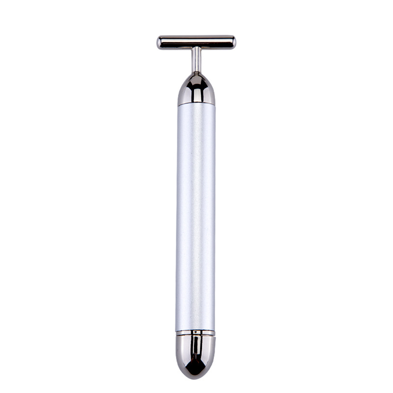 Factory Wholesale 24K Gold Beauty Bar T-Shaped Electric Gold Beauty Face Slimming Tool Face Massage Beauty Instrument