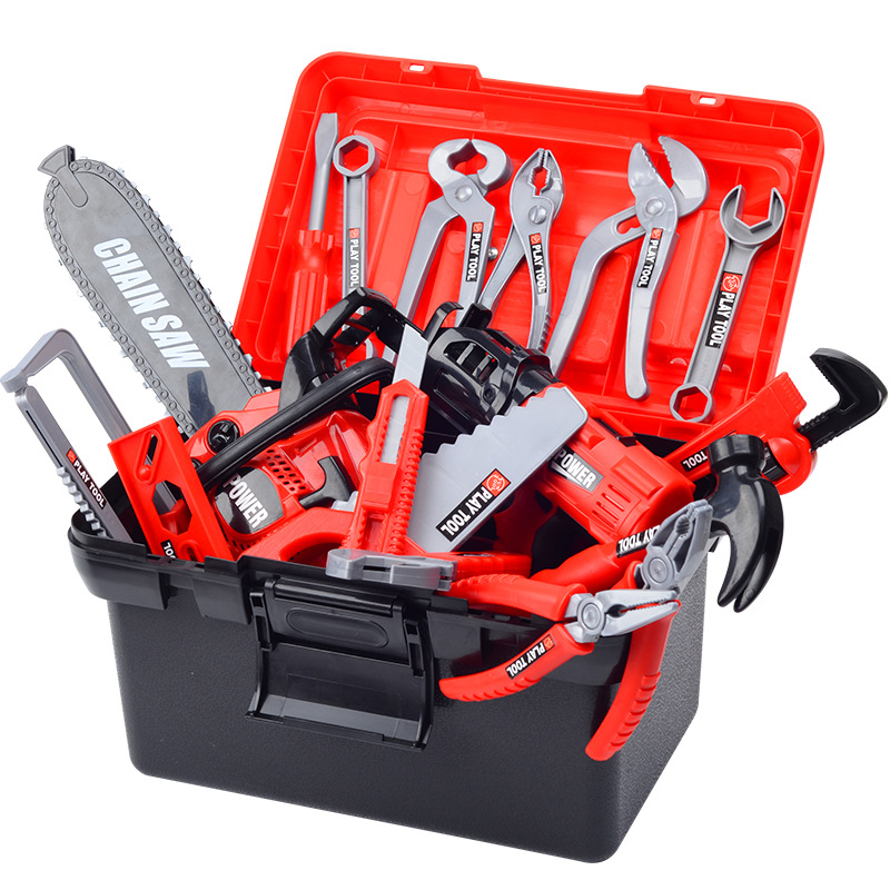 Children&#039;s Tool Kit Baby Simulation Repair Tool Electric Drill Screwdriver Repair Play Toy Male