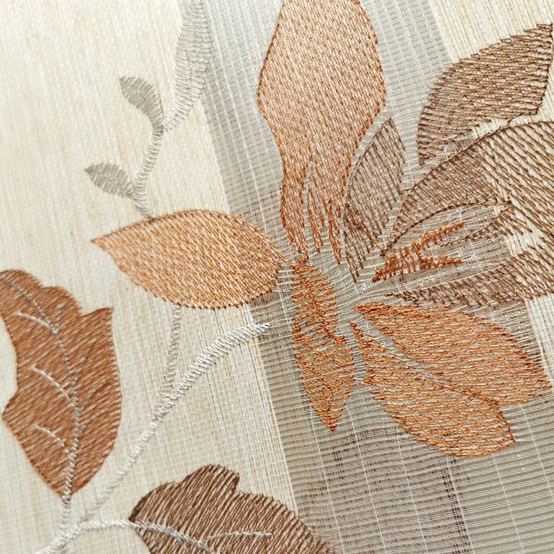 Embroidery leaves a soft shading of the band-aid