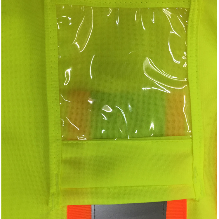 Manufacturers custom multi-pocket reflective clothing mesh cloth traffic safety vest construction reflective clothing mesh reflective vest