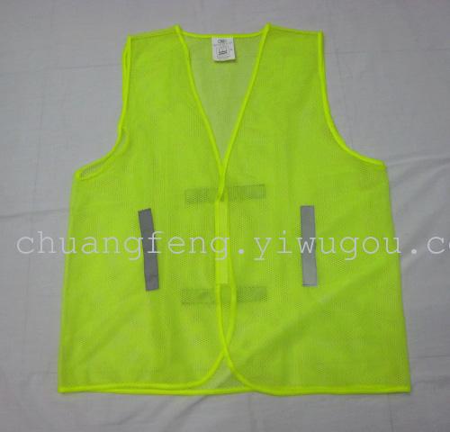 Mesh safety vest