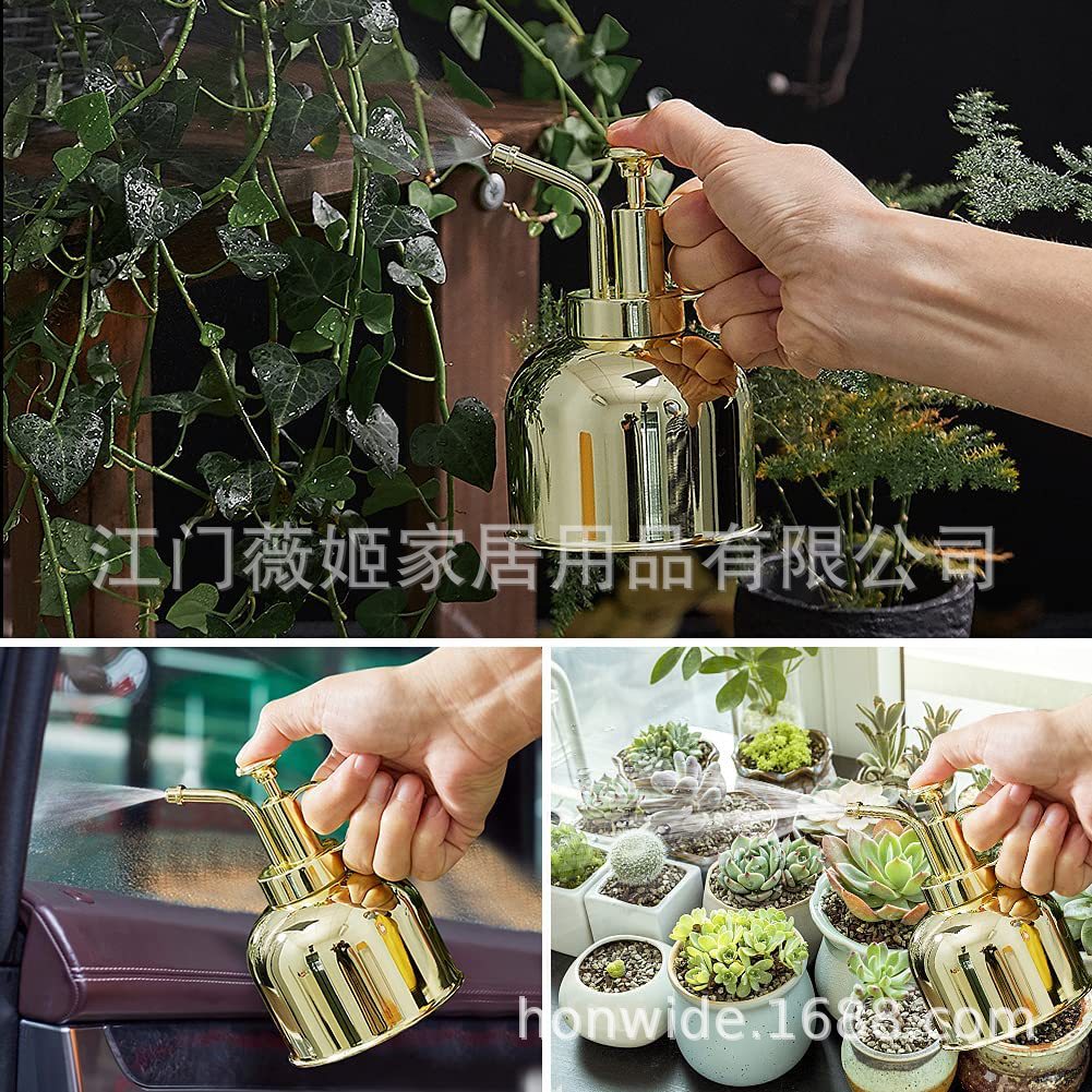 Retro Shower Flower Pot Sprinkle Water Bottle Watering Vase New Honghui Disinfection Special Nostalgic Bottle Succulent Spray Machine Sprinkling Can