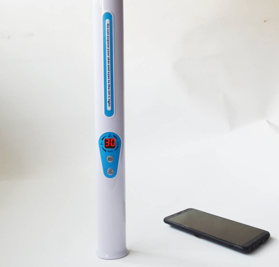 Uv sterilization lamp battery charge portable sterilization UVC sterilization lamp disinfection