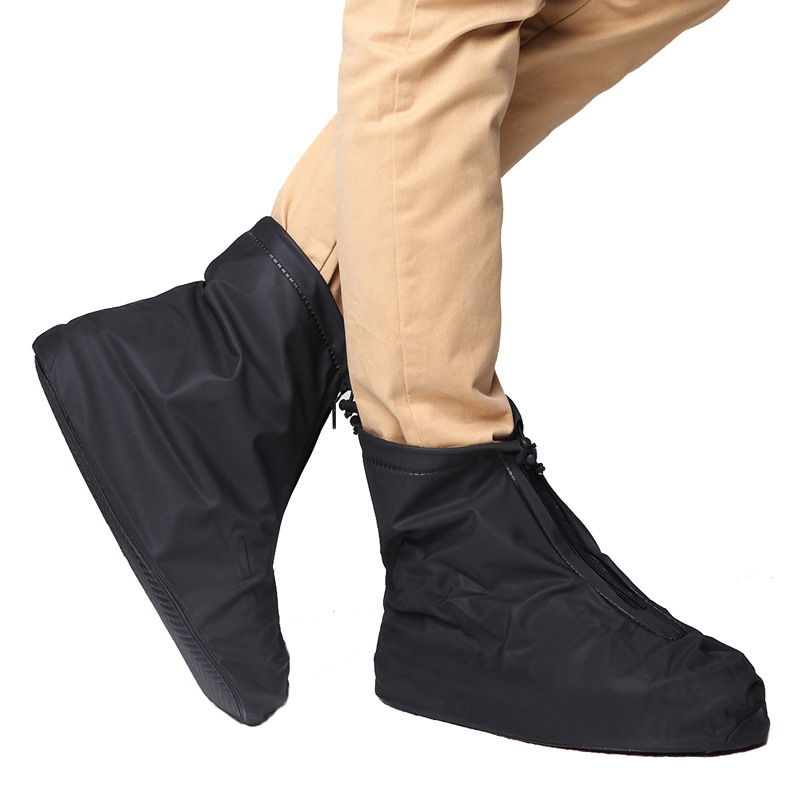 Shoe Cover Men&#039;s and Women&#039;s Shoe Covers Waterproof Rainproof Shoe Cover Non-Slip Thickening and Wear-Resistant Children Rain Boots Cover Shoe Cover