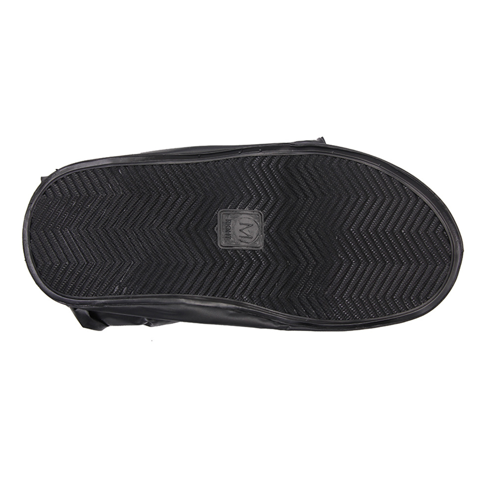 Yuyisi Waterproof Overshoe Thick Black Non-Slip Wear-Resistant High Shoe Cover Men and Women Riding Outdoor Rain Boots Cover Wholesale