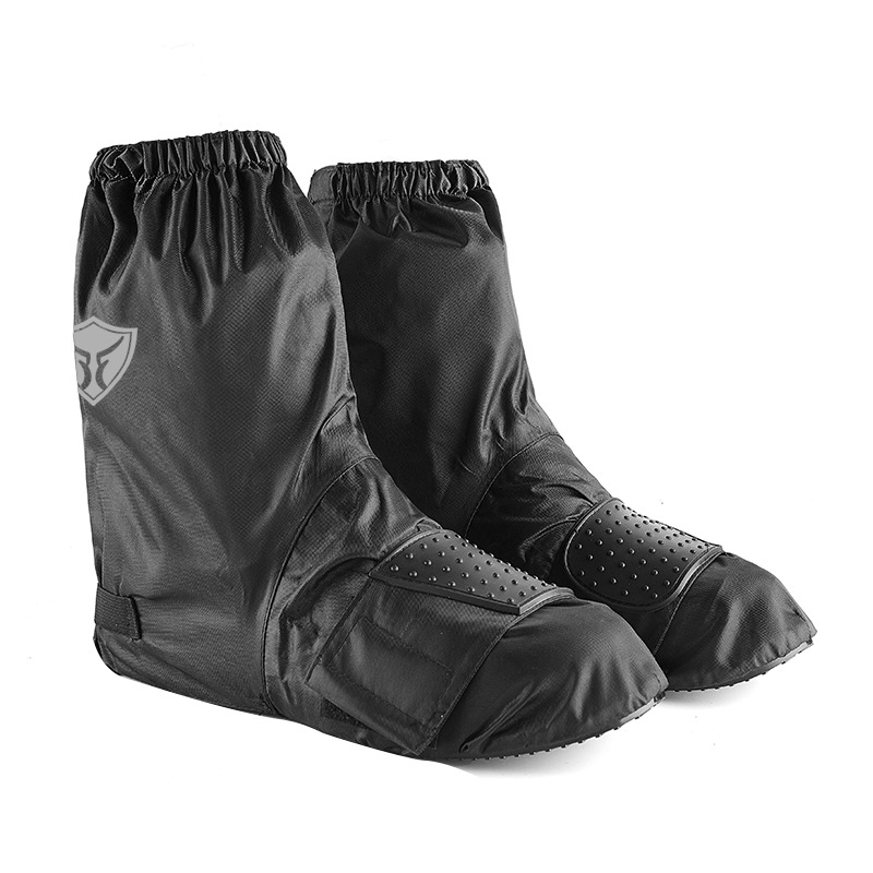 Riding Waterproof Protective Cover Thickened Oxford Cloth Motorcycle with Stops Waterproof Overshoe Rainy Day Shoe Cover Factory Customization