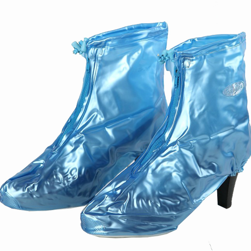 Liyu Waterproof Overshoe Unisex Thickened Bottom Rain Boots Fashion Waterproof Shoe Cover Children&#039;s Non-Slip Rain Rain Boot Cover A5