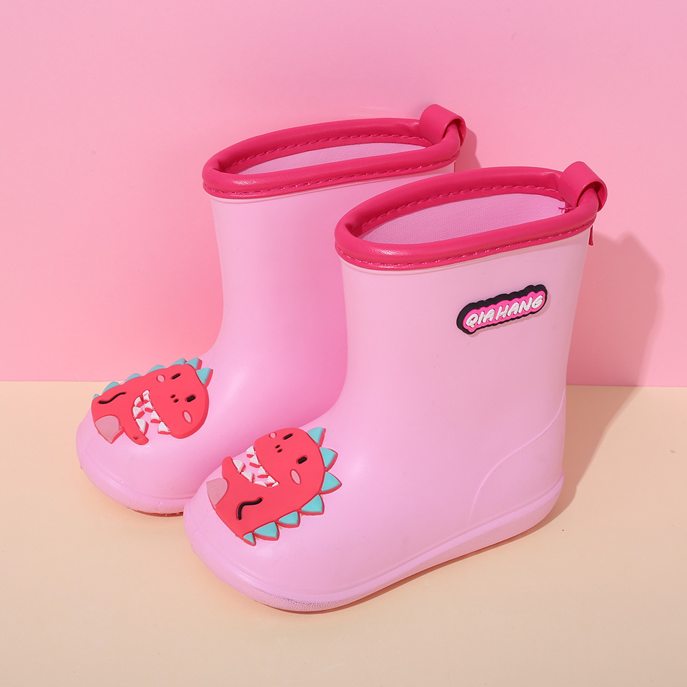 EVA Children&#039;s Rain Boots Boys Baby Rain Boots Lightweight Non-Slip 1-7 Girls Rubber Shoes Children Infant Waterproof Shoe Cover