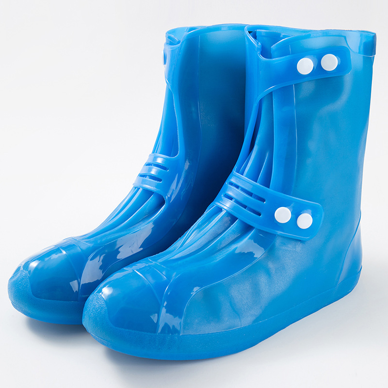 Shoe Cover Non-Slip Thickening and Wear-Resistant Adult Men&#039;s and Women&#039;s Outdoor Shoe Cover Waterproof Rainy Day Student High Tube Rainproof Shoes Boot Cover
