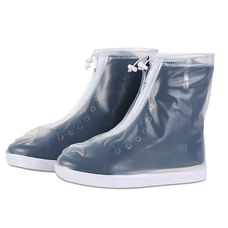 Anti-Shoe Cover Waterproof Rainy Day Waterproof Shoe Cover Snow Men and Women Non-Slip Thickening Wear-Resistant Sole Adult Shoe Cover Student