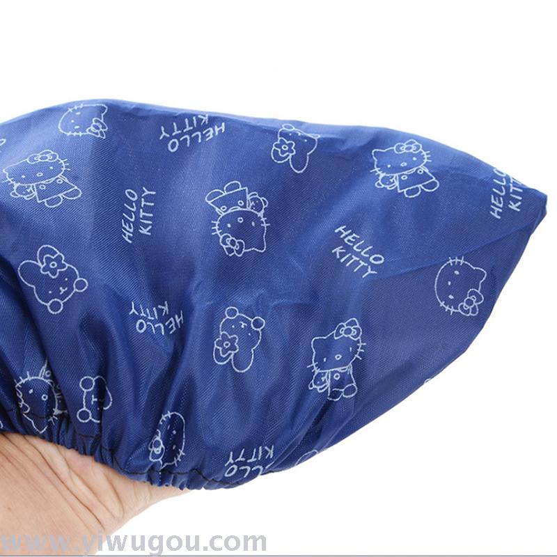 High - grade waterproof cartoon shoe cover portable foot sets printing Oxford cloth shoe cover