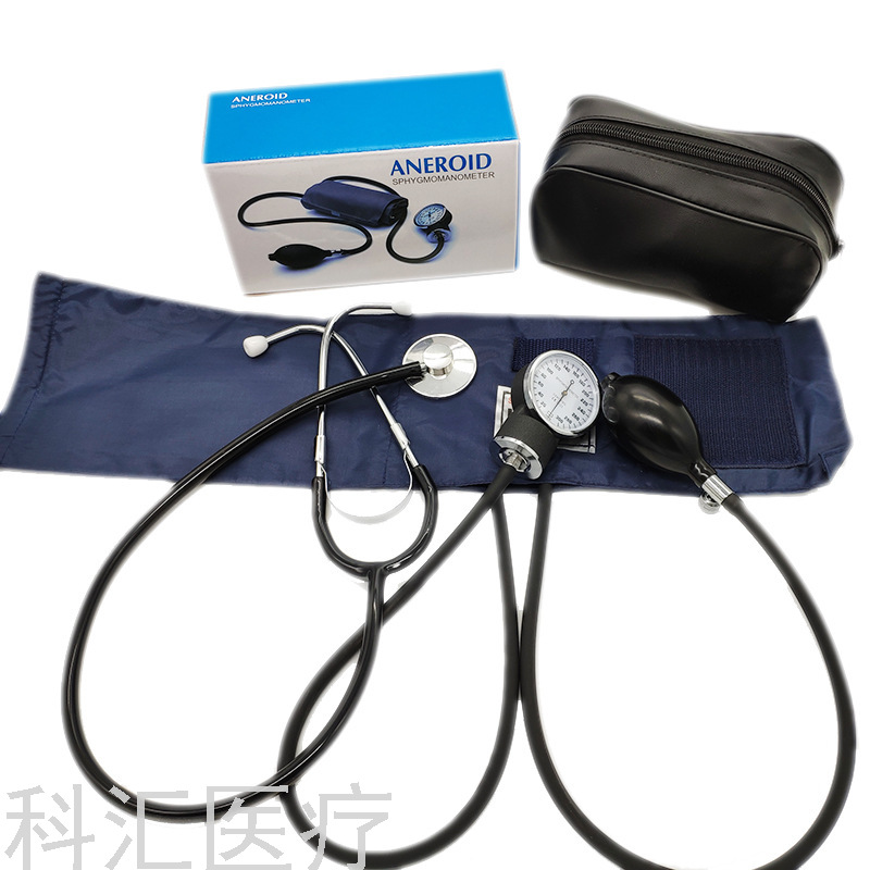 Manual Sphygmomanometer Arm Sphygmomanometer with Stethoscope Fetal Heart Set