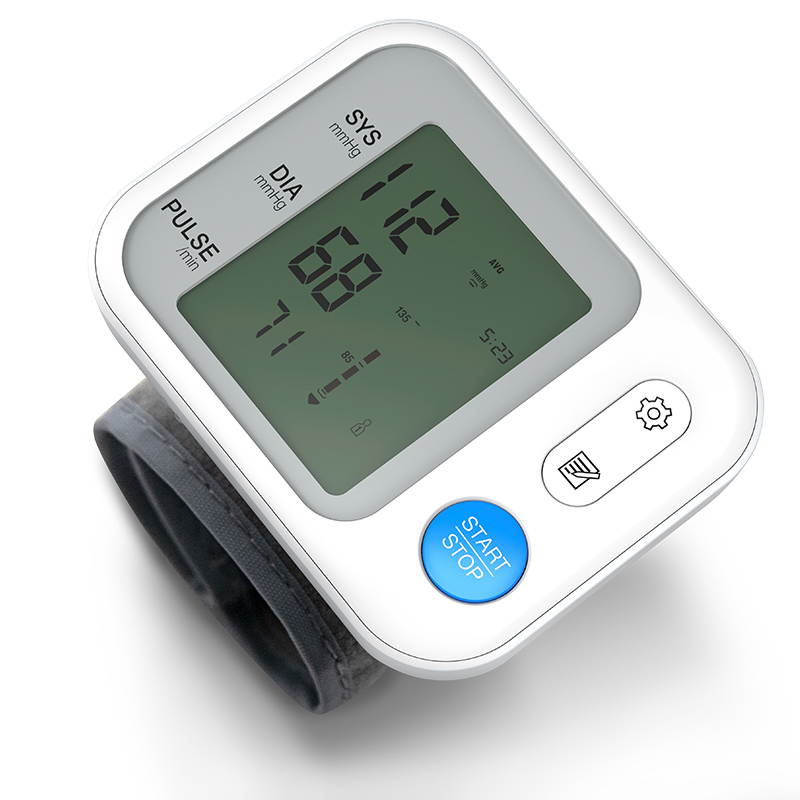 SOURCE Factory Direct Sales English Electronic Sphygmomanometer Detector Foreign Trade E-Commerce in Stock Wholesale