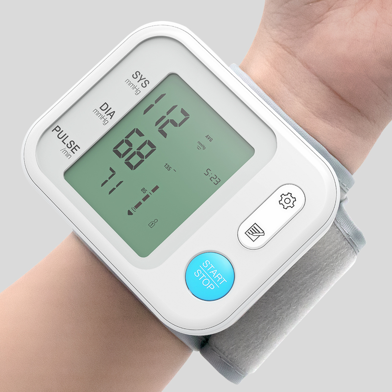 SOURCE Factory Direct Sales English Electronic Sphygmomanometer Detector Foreign Trade E-Commerce in Stock Wholesale