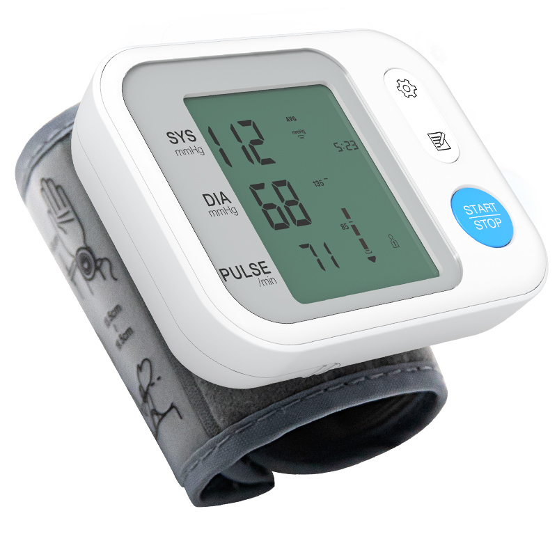 SOURCE Factory Direct Sales English Electronic Sphygmomanometer Detector Foreign Trade E-Commerce in Stock Wholesale