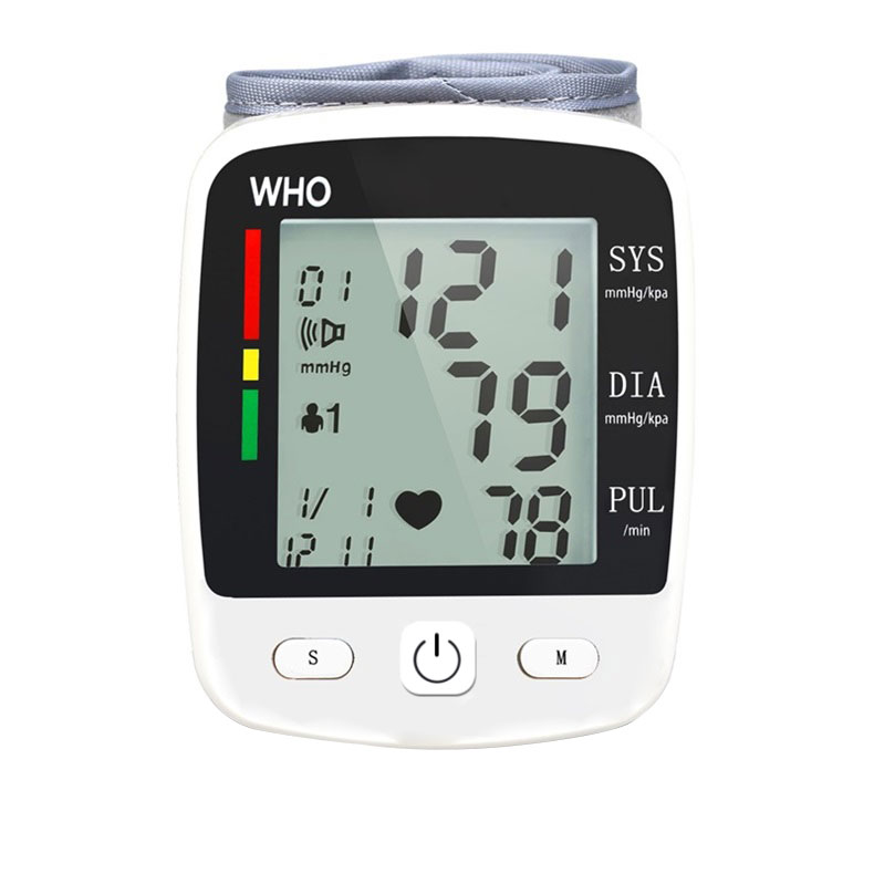 SOURCE Factory Direct Sales English Electronic Sphygmomanometer Foreign Trade E-Commerce in Stock Wholesale