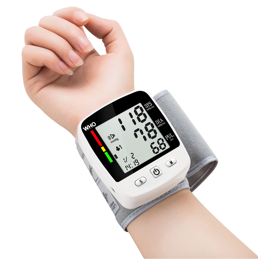 SOURCE Factory Direct Sales English Electronic Sphygmomanometer Foreign Trade E-Commerce in Stock Wholesale