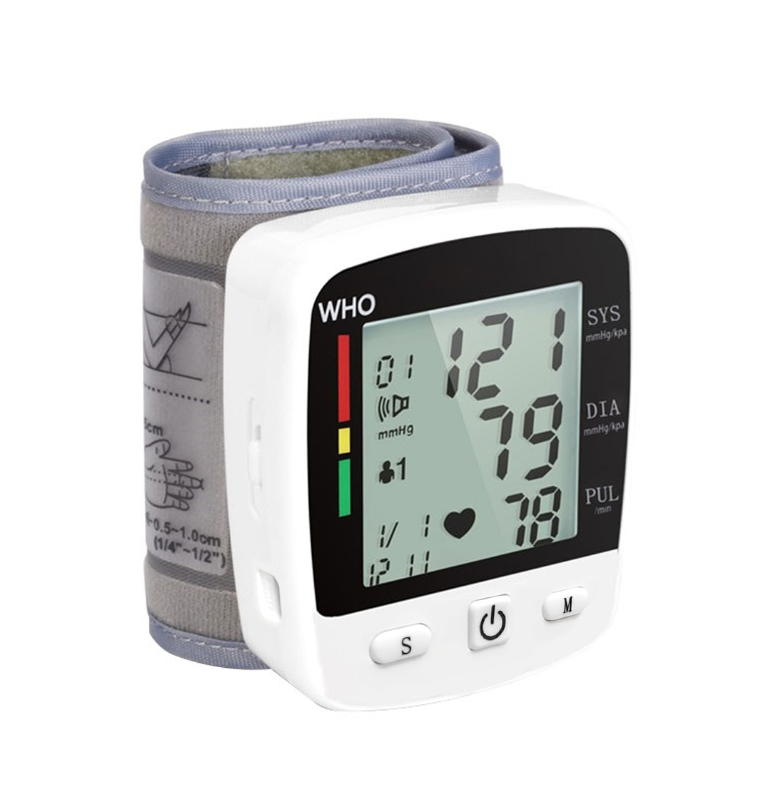 SOURCE Factory Direct Sales English Electronic Sphygmomanometer Foreign Trade E-Commerce in Stock Wholesale