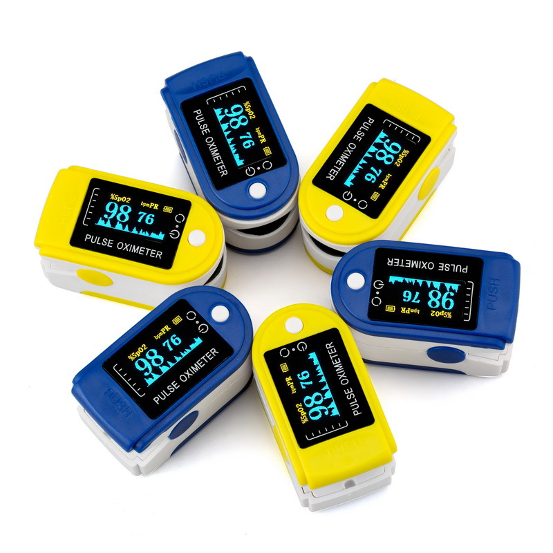 Finger Blood Oxygen Meter Oximeter Blood Oxygen Tester