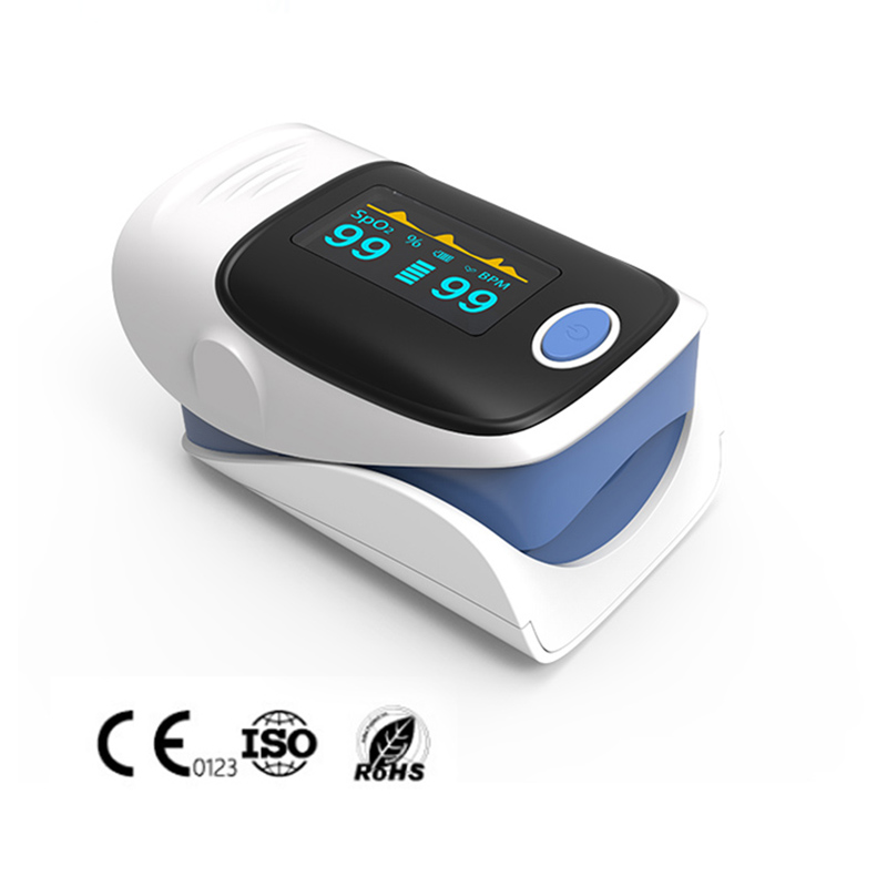SOURCE Factory Direct Sales Hand-Hold Pulse Oximeter Foreign Trade E-Commerce Oximeter in Stock Wholesale
