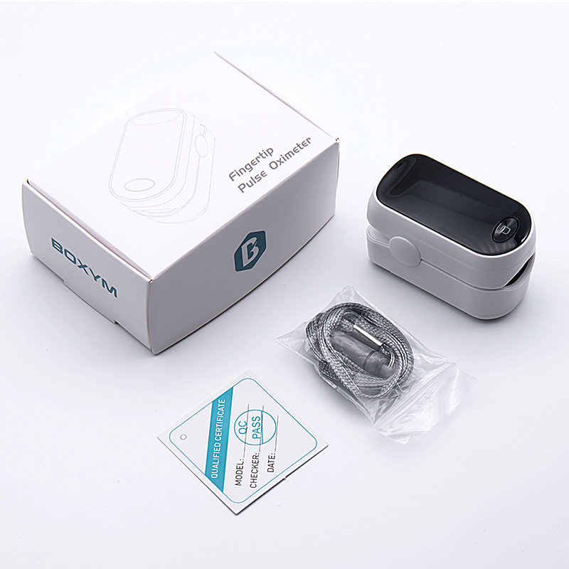  Factory Direct Sales Hand-Hold Pulse Oximeter Finger Foreign Trade E-Commerce Oximeter in Stock Wholesale