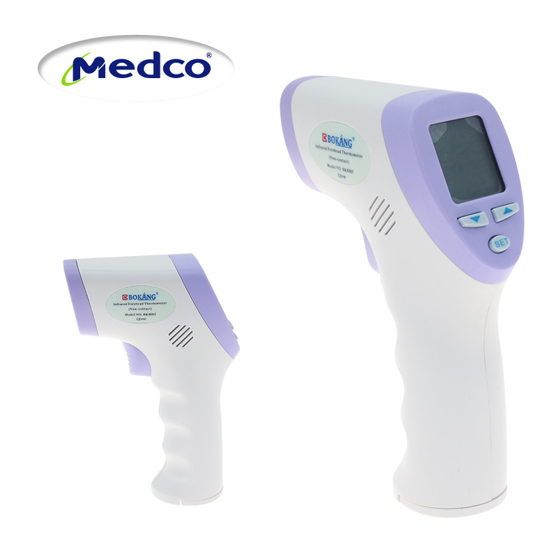 MK8005 Home baby&#039;s forehead ear temperature gun    Infrared thermometer    Medical instrument