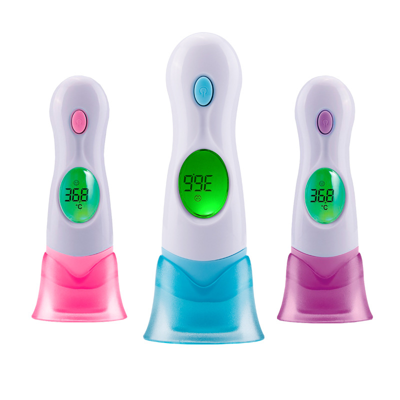 d thermometer baby&#039;s foread temperature gun infant ear thermheer contact thermometer eight in one ear thermometer