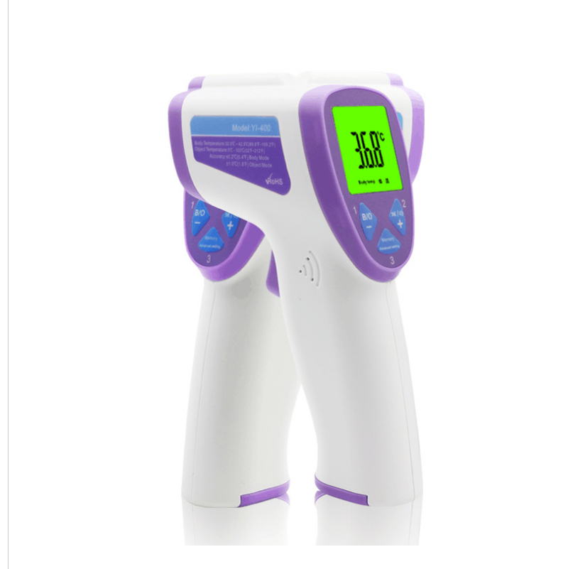 Infrared Ear Thermometer Electronic Forehead Temperature Gun Electronic Thermometer Digital Display Sound Temperature Gun Led Thermometer