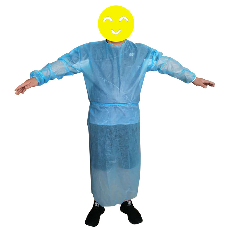 Protective Clothing dustproof surgical Clothing for Civil use Apron PPPE Drenching film isolation clothing for operation