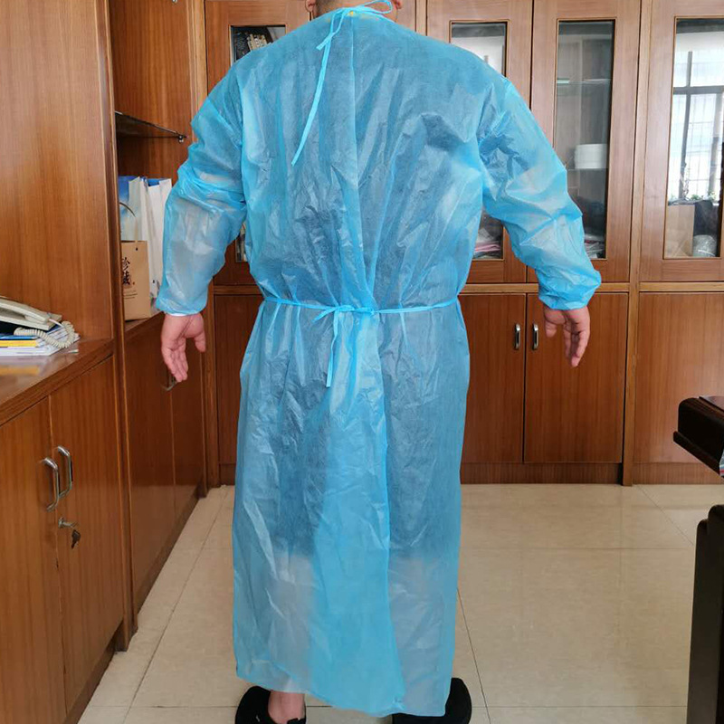 Protective Clothing dustproof surgical Clothing for Civil use Apron PPPE Drenching film isolation clothing for operation