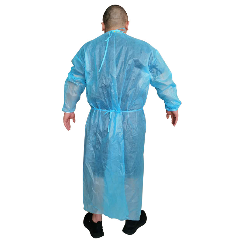 Protective Clothing dustproof surgical Clothing for Civil use Apron PPPE Drenching film isolation clothing for operation