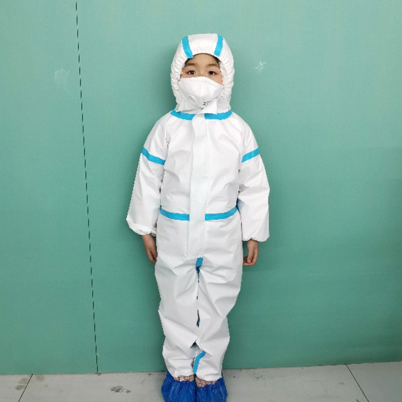 Isolation Clothing  Coverall Hooded Disposable Protective Coveralls Epidemic Prevention Laboratory