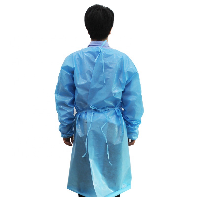 Manufacturers onetime PPPE coated isolation clothing Protective Clothing antistatic clothing nonwoven capacity clothing