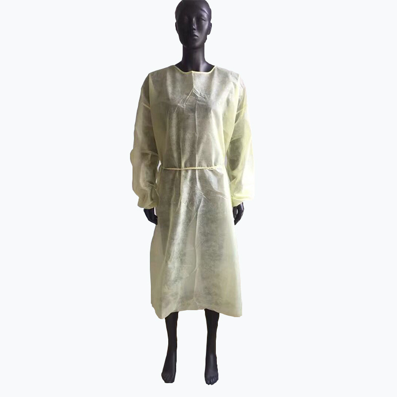 Disposable Insulated Clothing Civil Pp Nonwoven Fabric Protective Clothing Beauty Industry Isolation Clothing