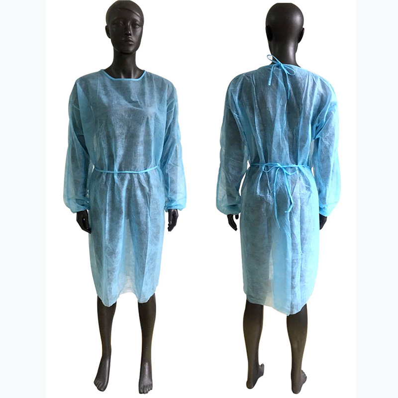 Disposable Insulated Clothing Civil Pp Nonwoven Fabric Protective Clothing Beauty Industry Isolation Clothing