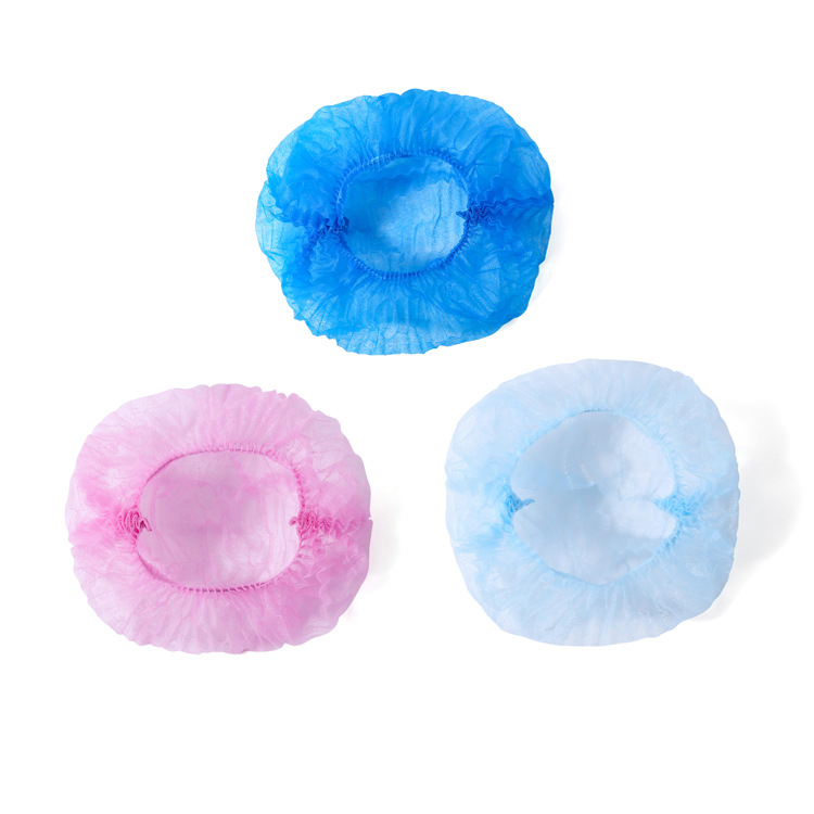 Thickened Bar Cap Disposable Non-Woven Fabric Cap Bar Cap Head Cover Mesh Cap Protective Caps Dust Protection Cap Quantity Discounts