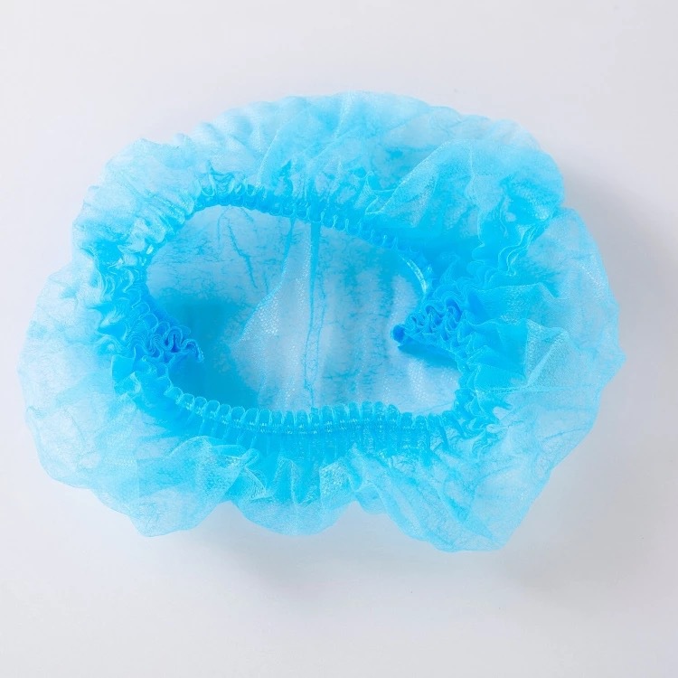 Non-woven head cap  Dust Bar Cap Restaurant Kitchen Nurse Hat Dust-Free Workshop Head Cover Beauty Salon Head Cover