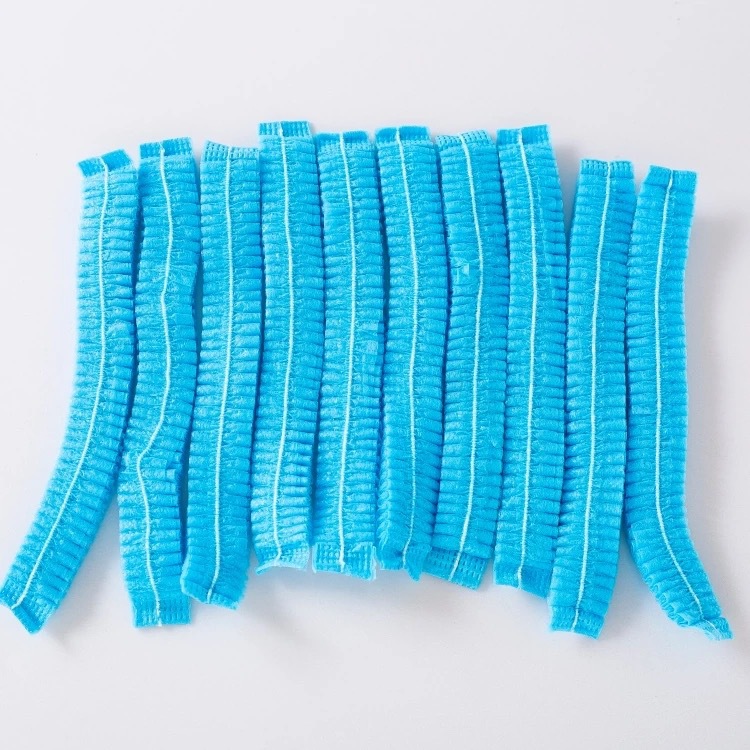 Non-woven head cap  Dust Bar Cap Restaurant Kitchen Nurse Hat Dust-Free Workshop Head Cover Beauty Salon Head Cover