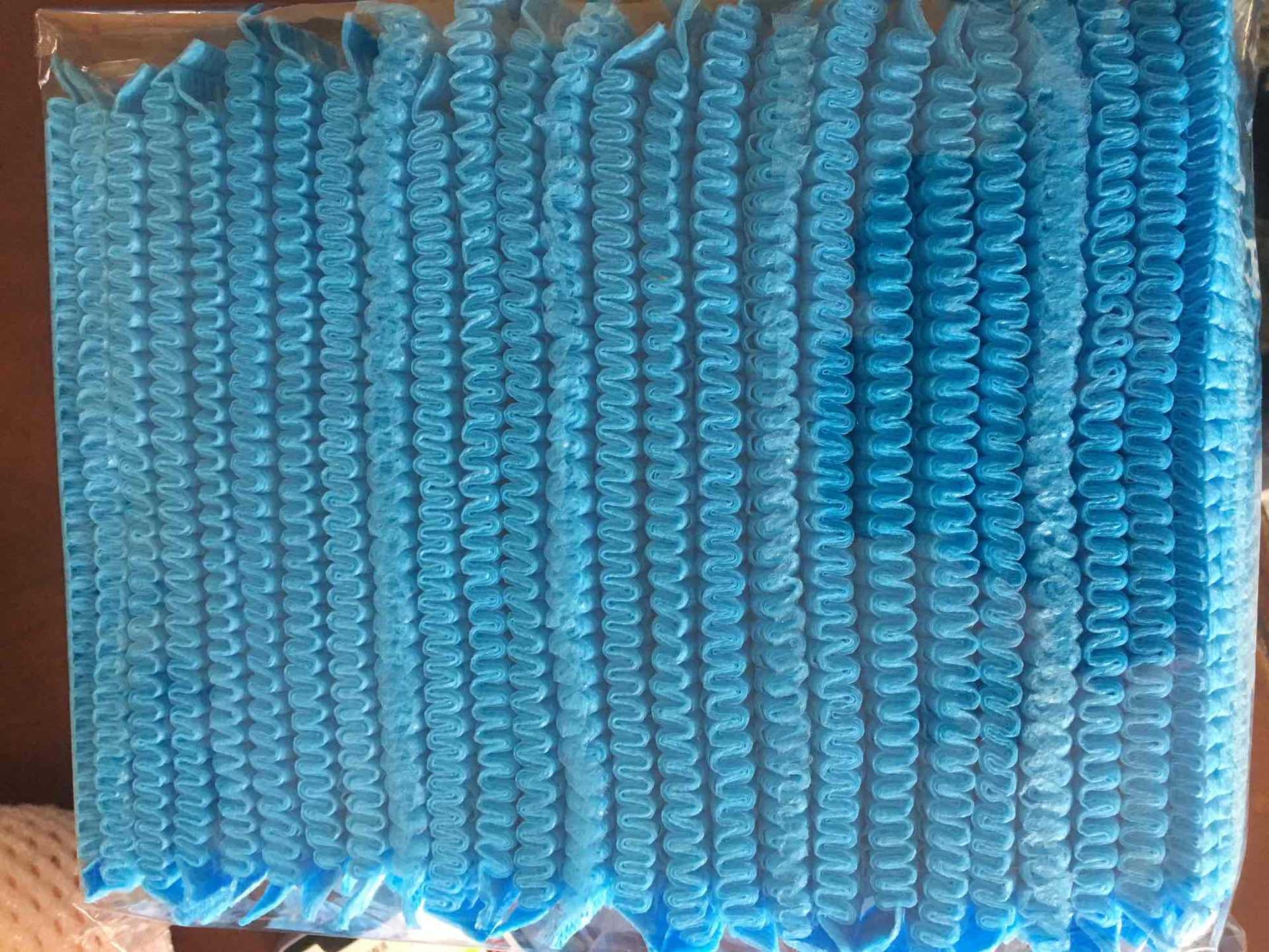 Disposable Thickened plus-Sized Disposable Hat 100 Pieces Per Box Disposable Non-woven head cap