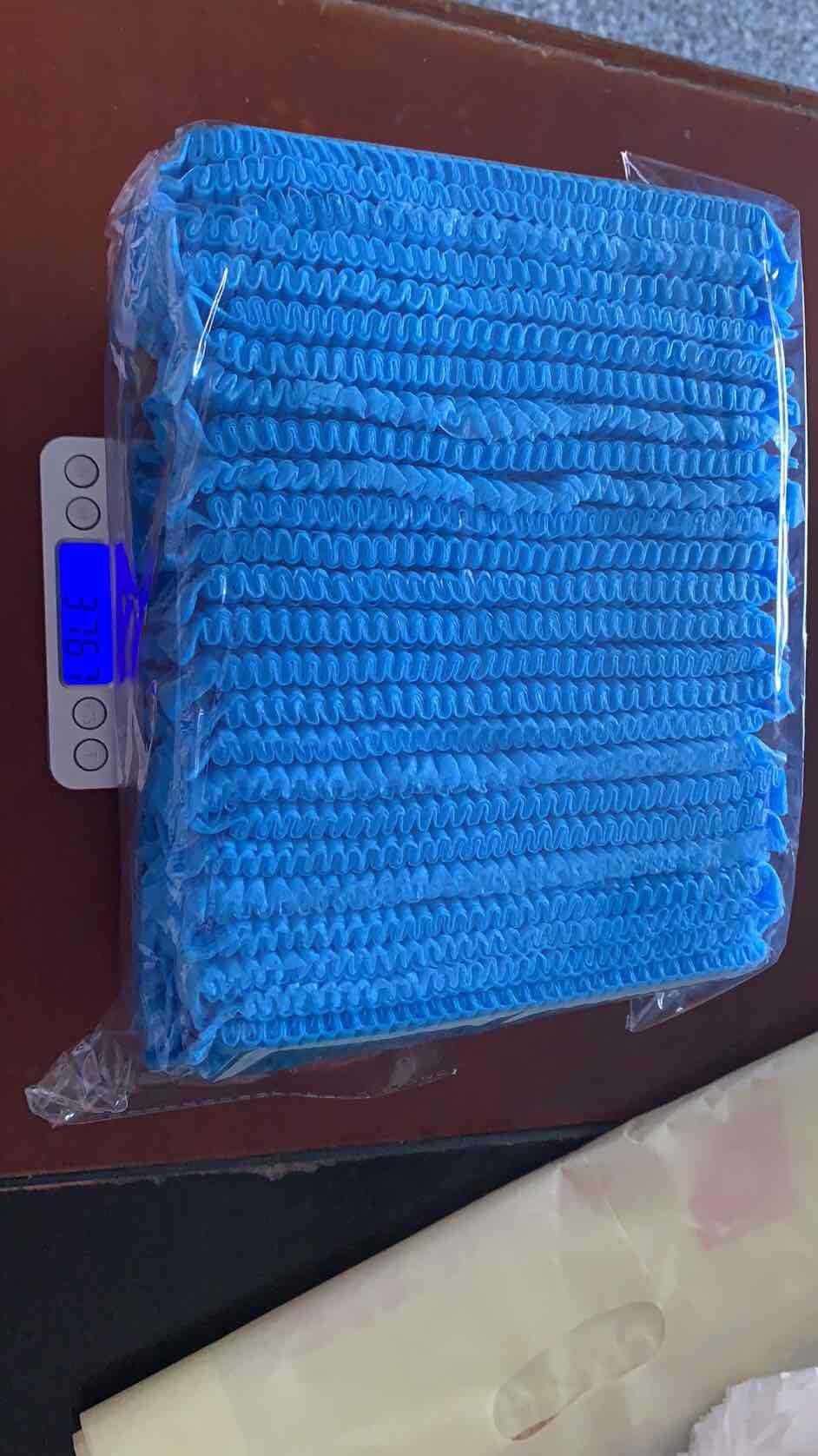 Disposable Thickened plus-Sized Disposable Hat 100 Pieces Per Box Disposable Non-woven head cap