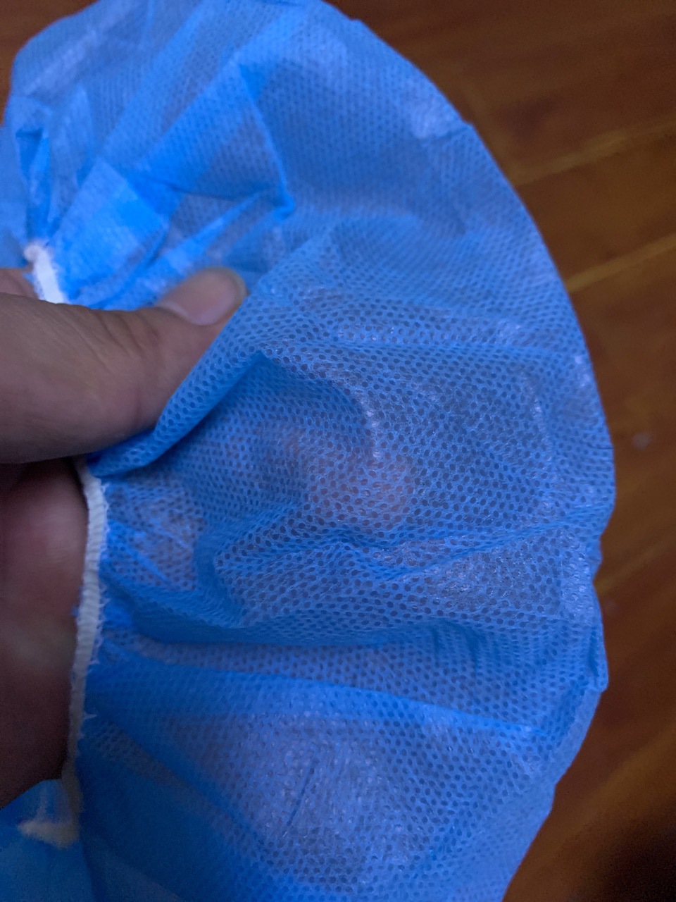 Disposable Thickened 35G Blue Non-Woven Fabric Dust Protection Cap Non-woven head cap