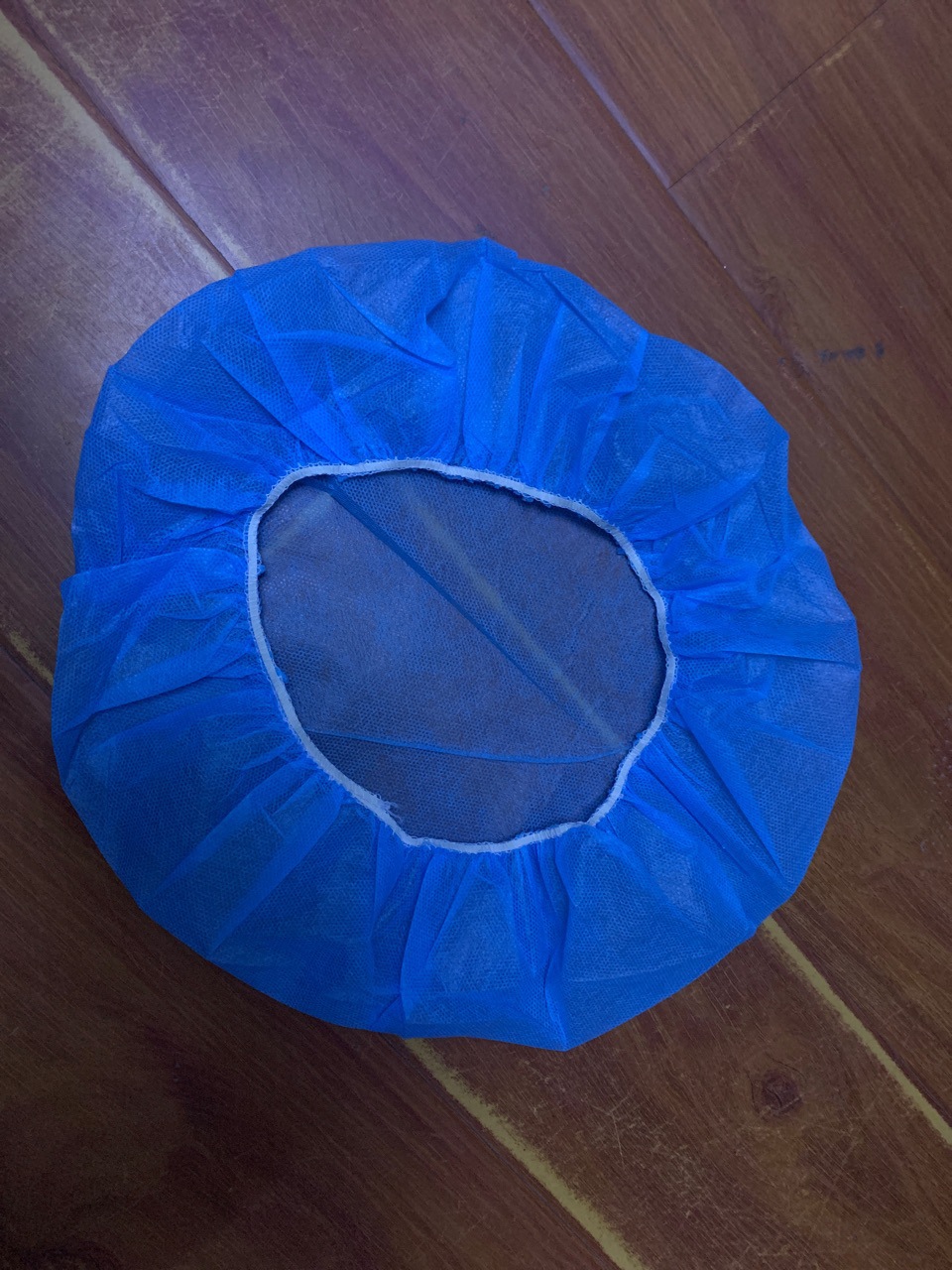 Disposable Thickened 35G Blue Non-Woven Fabric Dust Protection Cap Non-woven head cap