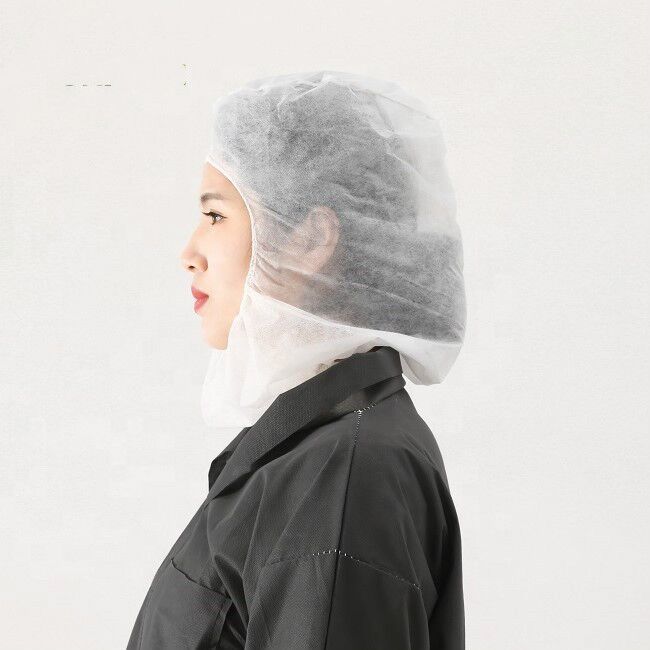Disposable Space Helmet Protective Work Rubber Band Pp Non-Woven Fabric Dustproof Hair Non-woven head cap