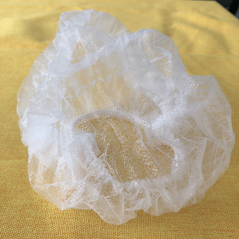 Disposable non-woven bath cap dustproof bar cap Restaurant kitchen dust-free workshop head cover beauty salon head cover