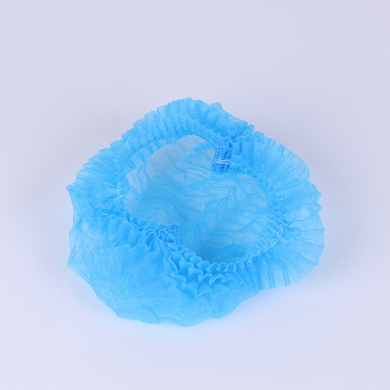 Nonwoven Fabric Hat Disposable 19-Inch Bar Cap Hotel Food Processing Non-woven head cap