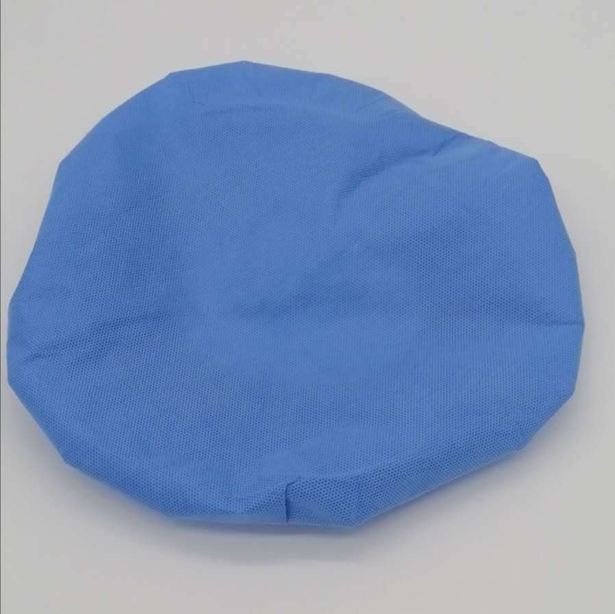 Wenzhou Factory Disposable Non-Woven Hood Thick Dustproof Isolation Headgear Non-woven head cap