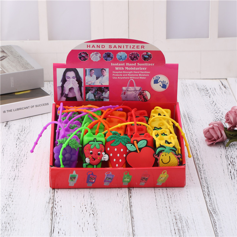Cartoon-shaped Portable Hand Sanitizer for children is Safe and non-toxic