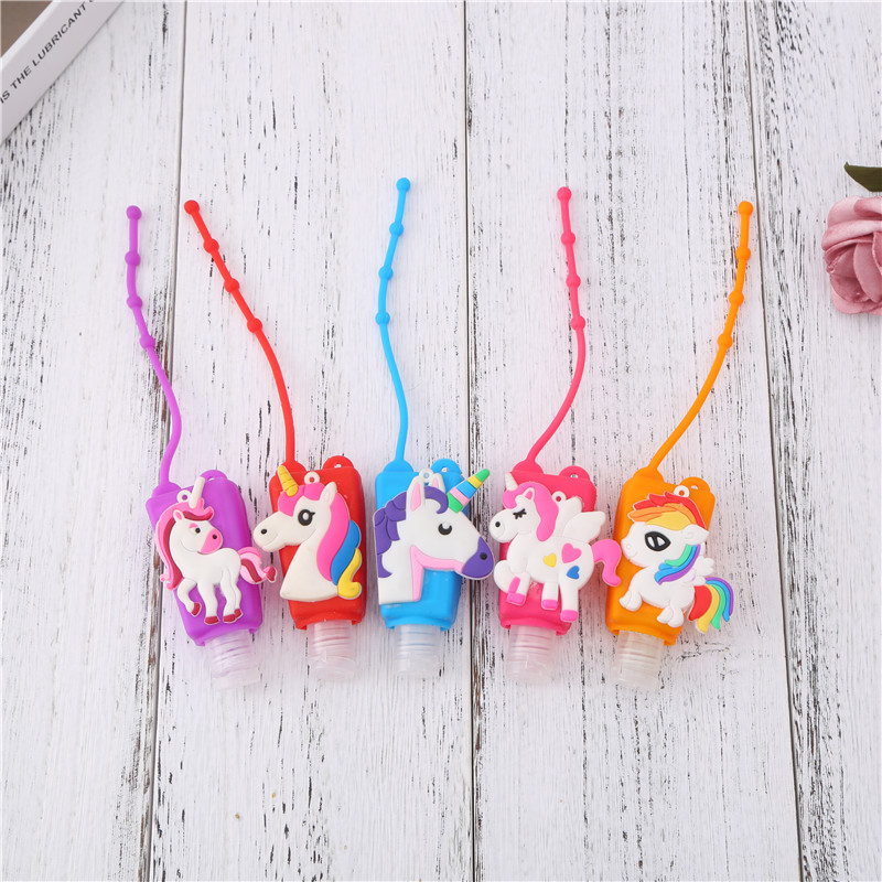 Cartoon-shaped Portable Hand Sanitizer for children is Safe and non-toxic