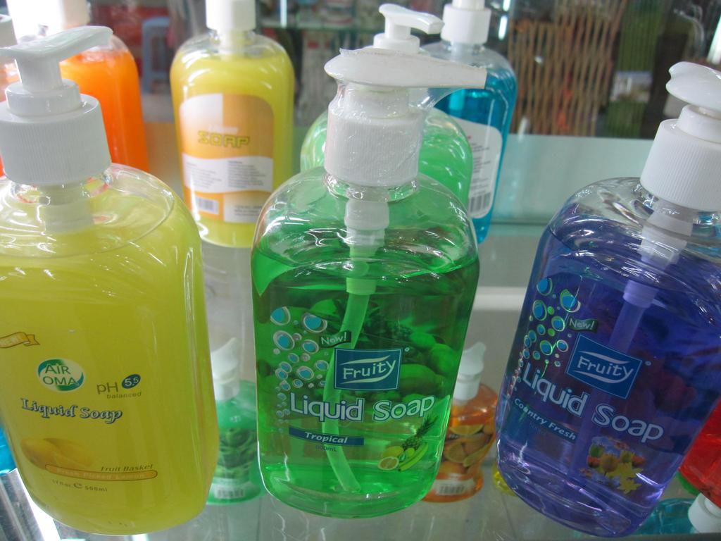 Hand soap with 500ML Hand sanitizer